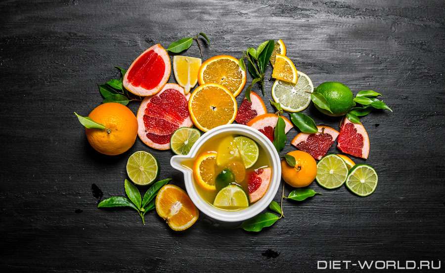 Полезные свойства цитрусовых фруктов